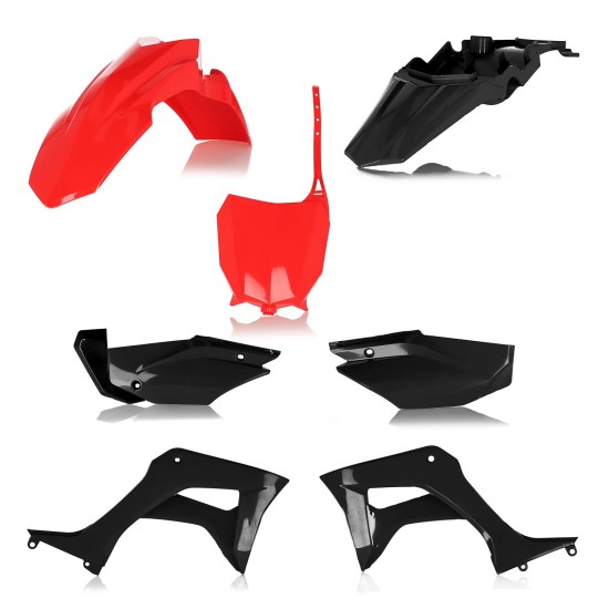 Kit complet plastice Honda 19-26 Acerbis Rosu/Negru