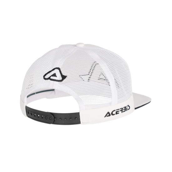 Sapca C Logo Acerbis Alb/Negru