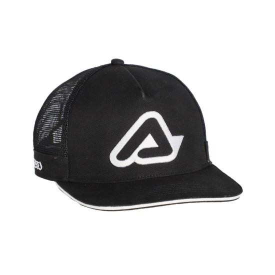 Sapca C Logo Acerbis Negru/Alb