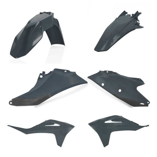 Kit plastice GasGas 21-23 Acerbis Gri Metalizat Kit plastice GasGas 21-23 Acerbis Gri Metalizat