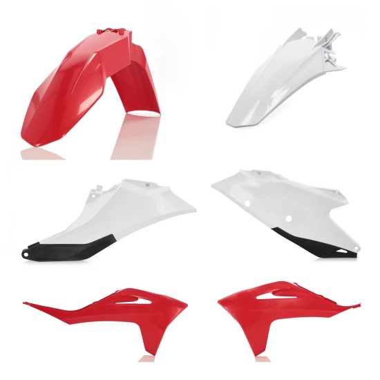 Kit plastice GasGas 21-23 Acerbis Rosu/Alb Kit plastice GasGas 21-23 Acerbis Rosu/Alb