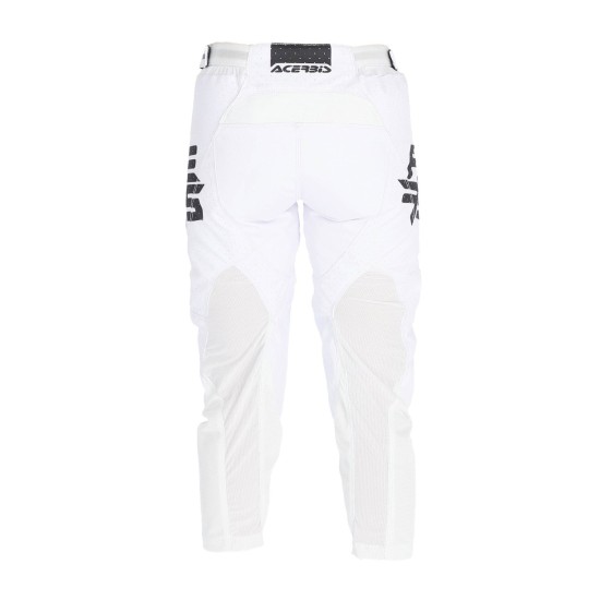 Pantaloni copii MX K-Windy Vented Acerbis Alb
