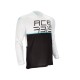 Tricou MTB Razorcrest Acerbis Negru/Alb