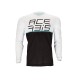 Tricou MTB Razorcrest Acerbis Negru/Alb
