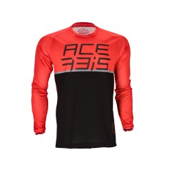Tricou MTB Razorcrest Acerbis Negru/Rosu Tricou MTB Razorcrest Acerbis Negru/Rosu