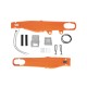 Protectie bascula Teketmagnet KTM/Husqvarna/GasGas Acerbis Argintiu/Portocaliu Protectie bascula Teketmagnet KTM/Husqvarna/GasGas Acerbis Argintiu/Portocaliu