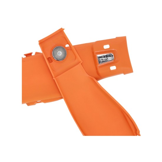 Protectie bascula Teketmagnet KTM/Husqvarna/GasGas Acerbis Argintiu/Portocaliu Protectie bascula Teketmagnet KTM/Husqvarna/GasGas Acerbis Argintiu/Portocaliu