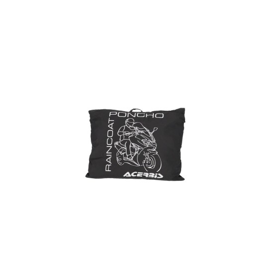 Poncho ploaie Acerbis Negru