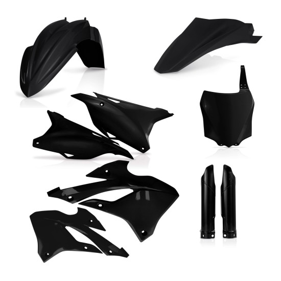 Kit complet plastice Kawasaki 22-25 Acerbis Negru