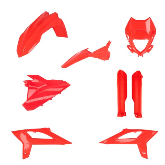 Kit complet plastice Beta 20-22 Acerbis Rosu