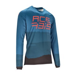 Tricou MTB Flex Speed Acerbis Albastru/Negru