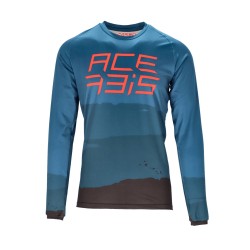 Tricou MTB Flex Speed Acerbis Albastru/Negru