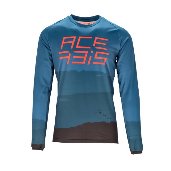 Tricou MTB Flex Speed Acerbis Albastru/Negru