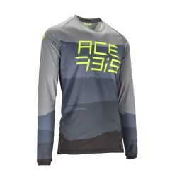 Tricou MTB Flex Speed Acerbis Gri/Galben