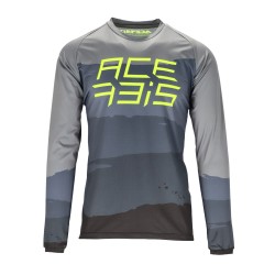 Tricou MTB Flex Speed Acerbis Gri/Galben Tricou MTB Flex Speed Acerbis Gri/Galben