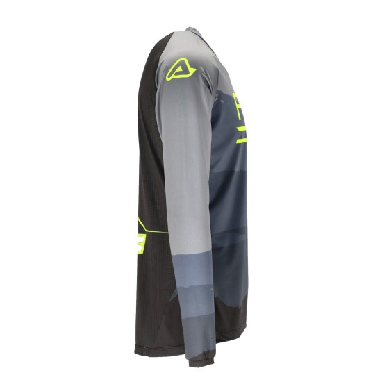 Tricou MTB Flex Speed Acerbis Gri/Galben