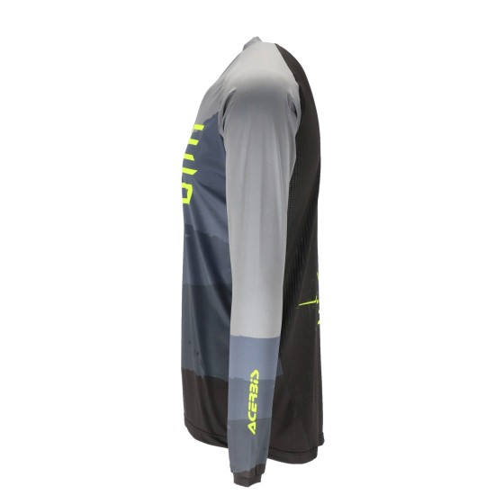 Tricou MTB Flex Speed Acerbis Gri/Galben
