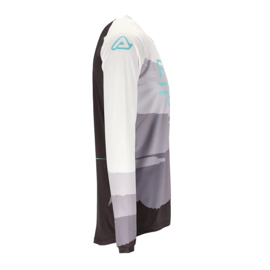 Tricou MTB Flex Speed Acerbis Negru/Alb