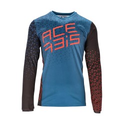 Tricou MTB Winterfell Acerbis Albastru/Negru Tricou MTB Winterfell Acerbis Albastru/Negru