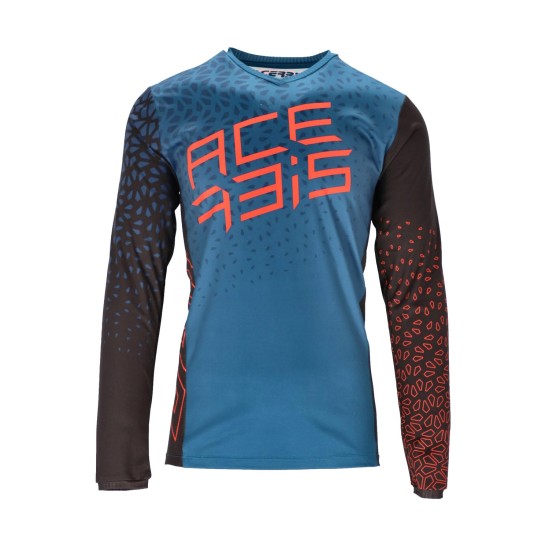 Tricou MTB Winterfell Acerbis Albastru/Negru
