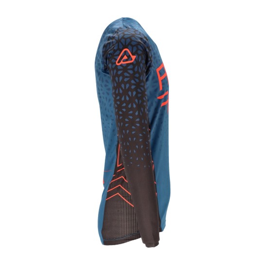 Tricou MTB Winterfell Acerbis Albastru/Negru