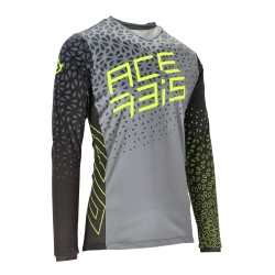Tricou MTB Winterfell Acerbis Gri/Galben