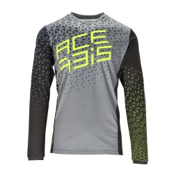 Tricou MTB Winterfell Acerbis Gri/Galben Tricou MTB Winterfell Acerbis Gri/Galben
