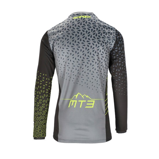 Tricou MTB Winterfell Acerbis Gri/Galben