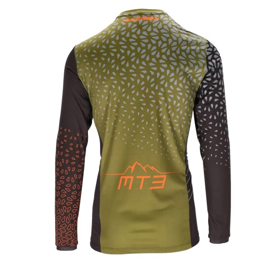 Tricou MTB Winterfell Acerbis Negru/Verde