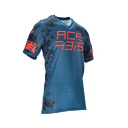 Tricou MTB Drakaris Acerbis Albastru/Negru