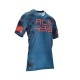 Tricou MTB Drakaris Acerbis Albastru/Negru