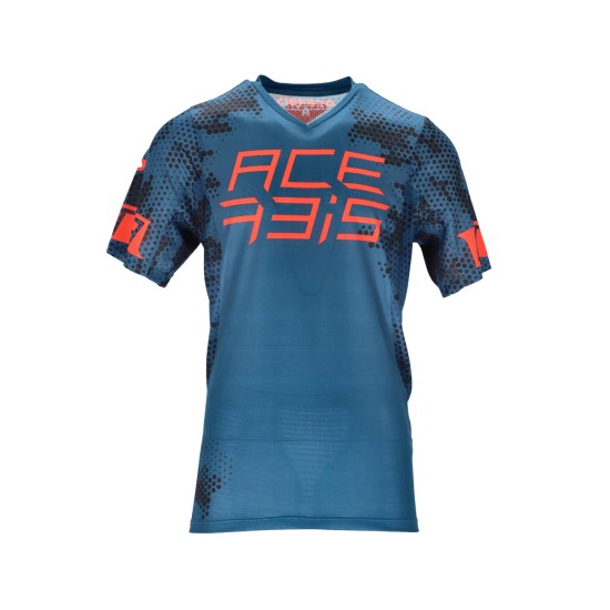 Tricou MTB Drakaris Acerbis Albastru/Negru