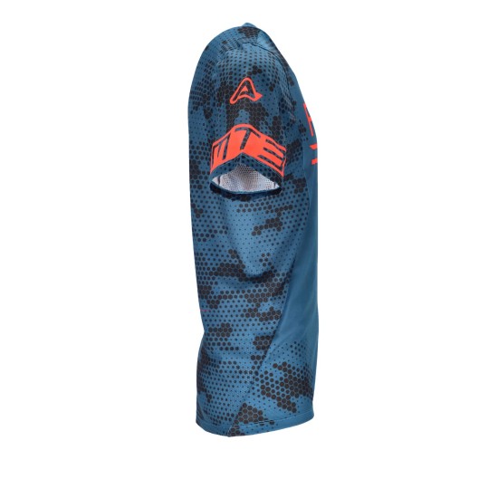 Tricou MTB Drakaris Acerbis Albastru/Negru