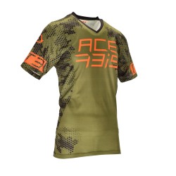 Tricou MTB Drakaris Acerbis Negru/Verde