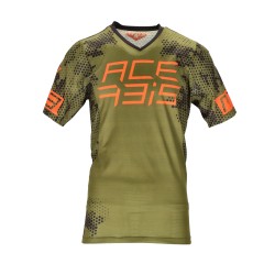 Tricou MTB Drakaris Acerbis Negru/Verde Tricou MTB Drakaris Acerbis Negru/Verde