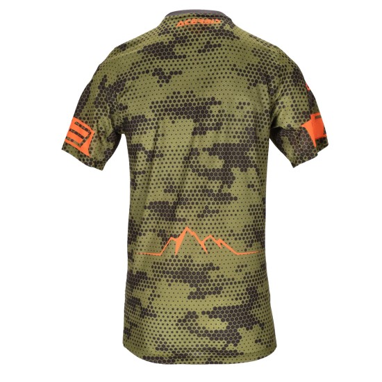Tricou MTB Drakaris Acerbis Negru/Verde