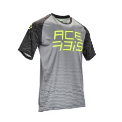 Tricou MTB Flex Halo Acerbis Gri/Galben