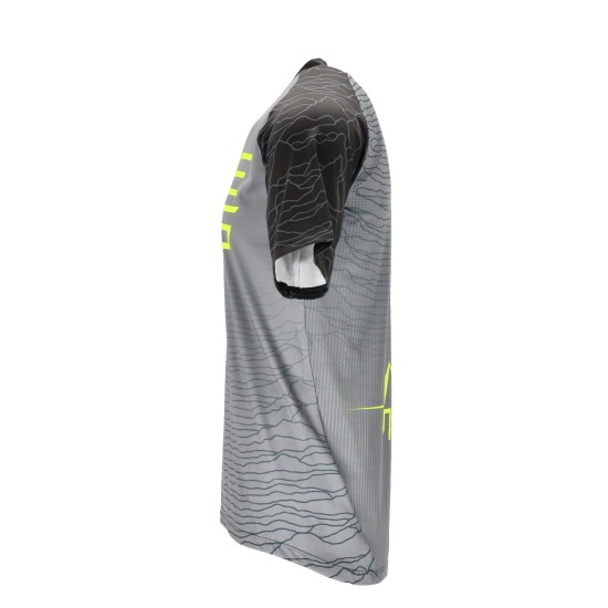 Tricou MTB Flex Halo Acerbis Gri/Galben