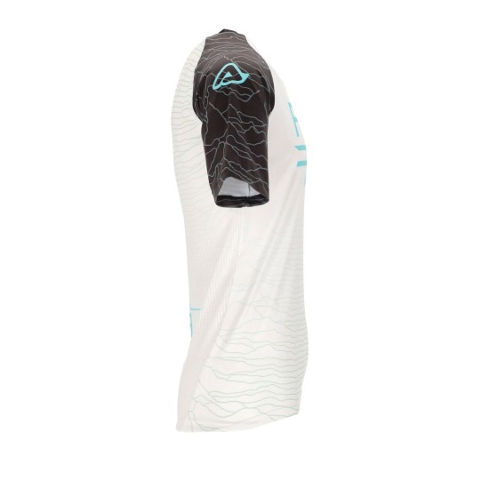 Tricou MTB Flex Halo Acerbis Negru/Alb