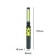 Lampa lucru Flame Acerbis Negru/Galben