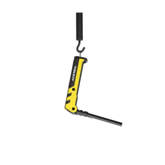 Lampa lucru Flame Acerbis Negru/Galben