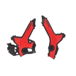 Protectii cadru X-Grip Honda 21-26 Acerbis Negru/Rosu
