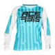 Tricou copii MX J-Windy Five Vented Acerbis Verde/Alb