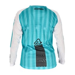Tricou copii MX J-Windy Five Vented Acerbis Verde/Alb Tricou copii MX J-Windy Five Vented Acerbis Verde/Alb