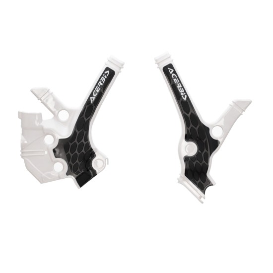 Protectii cadru X-Grip Yamaha 22-27 Acerbis Alb/Negru
