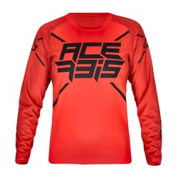 Tricou copii MX J-Kid Five Acerbis Rosu/Negru Tricou copii MX J-Kid Five Acerbis Rosu/Negru