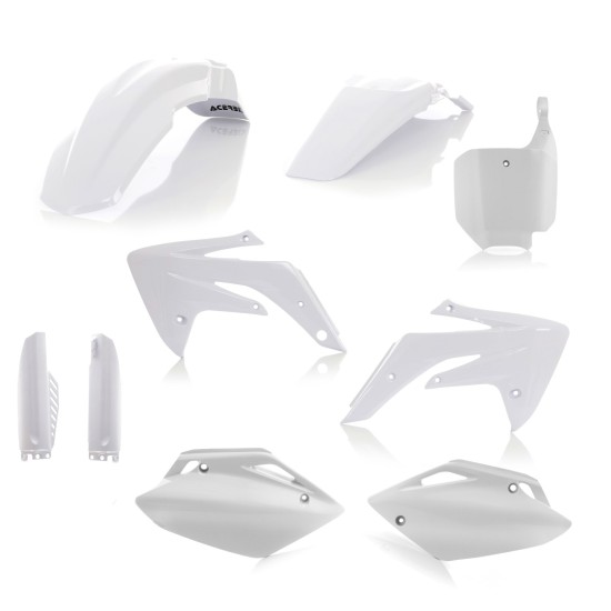 Kit complet plastice Honda Acerbis Alb