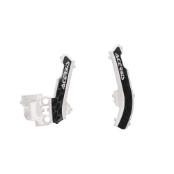 Protectii cadru X-Grip 50cc KTM/GasGas/Husqvarna Acerbis Alb/Negru Protectii cadru X-Grip 50cc KTM/GasGas/Husqvarna Acerbis Alb/Negru