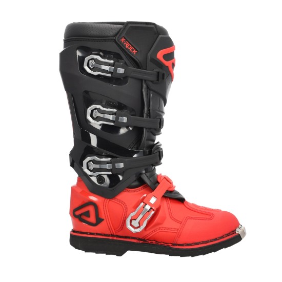Cizme X-Rock MM Two Acerbis Rosu/Negru Cizme X-Rock MM Two Acerbis Rosu/Negru