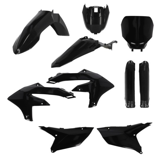 Kit complet plastice Yamaha 23-27 Acerbis Negru